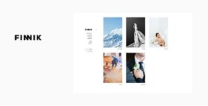 Finnik v2.1.0 Minimal WordPress Theme for Photographers